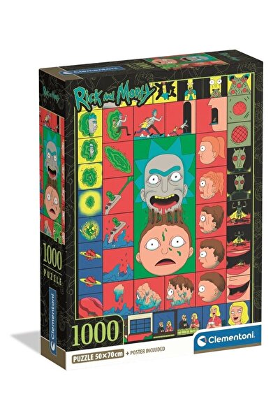 CLEMENTONI Puzzle 1000 Rick and Morty