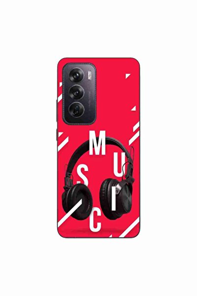 OEM Husa compatibila cu Oppo Reno12 Pro Silicon Gel Tpu Model Music Headphones