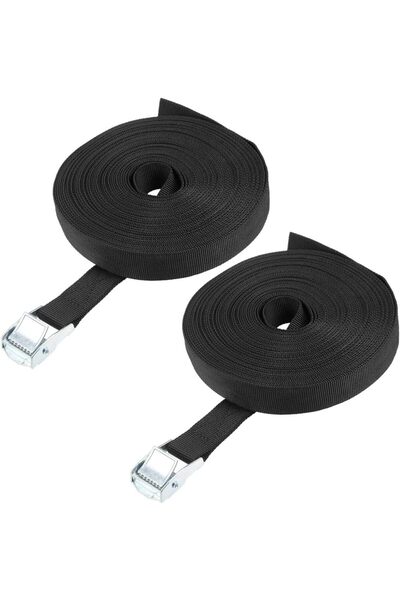 Other sourcing map Leva Hebilla Atado Amarre Correa 12Mx25mm 80Kg Carga Tapa ...