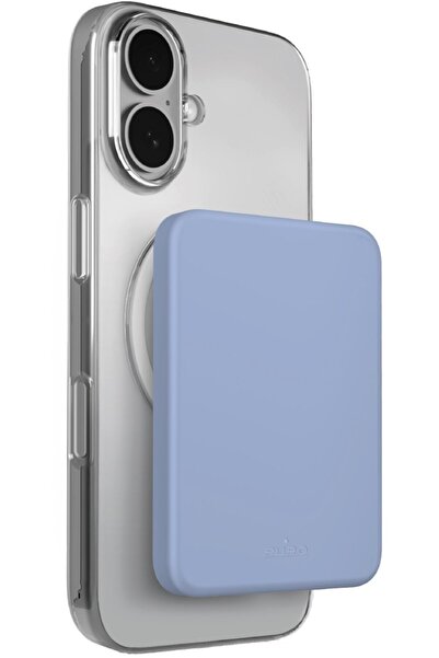 Puro Powerbank Mini Pwer Mag 4200 mAh albastru - sursă de alimentare portabil...