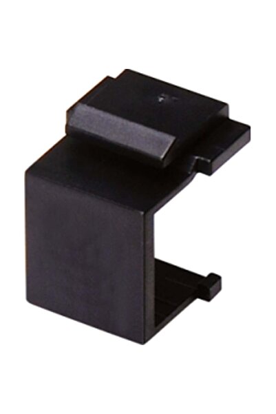 Alantec Adaptor pentru priză cu orificiu keystone, culoare neagră (MKA-Z-C)