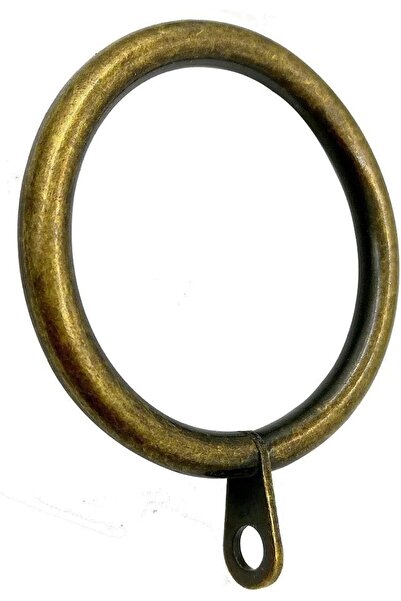 Generic Inel metalic pentru perdea cu ochi plat, diametru interior 38 mm, pot...