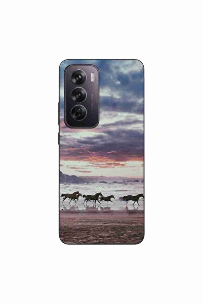 OEM Husa compatibila cu Oppo Reno12 Pro Silicon Gel Tpu Model Cai Alergand
