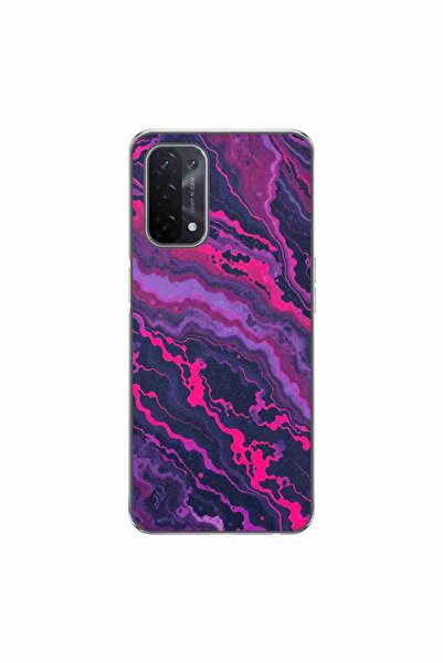 OEM Husa compatibila cu Oppo A54 5G, A74 5G Silicon Gel Tpu Model Midnight Ro...
