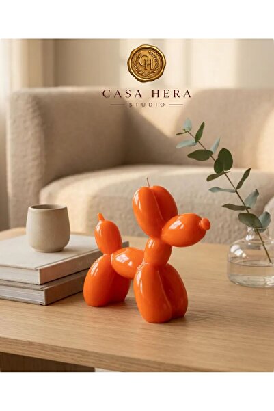 CASA HERA STUDIO BALON KÖPEK DEKORATİF MUM