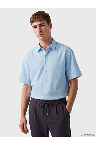 LC Waikiki Timeless Clothing & Timeless Choices Standard Fit Striped Men's Shirt