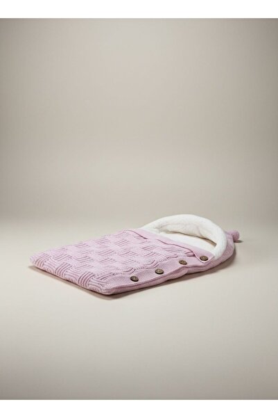 Nio Lua Knitwear Welsoft Plush Lined Baby Swaddle Blanket