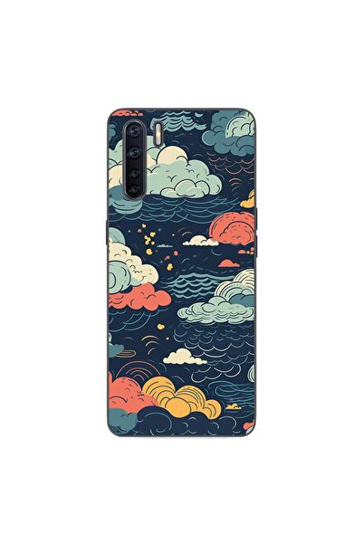 OEM Husa compatibila cu Oppo A91 Silicon Gel Tpu Model Mystic Night Sky