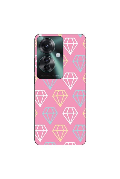 OEM Husa compatibila cu Oppo Reno11 F 5G Silicon Gel Tpu Model Diamond Patter...