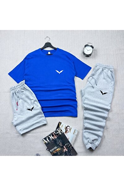 orwen life est. 2022 Men Women Unisex Oversize 3-Piece Set T-Shirt Shorts Swe...