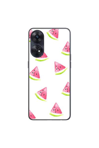 OEM Husa compatibila cu Oppo Reno8 T 4G Silicon Gel Tpu Model Summer Slices