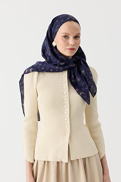 İpekhan Atmosphere Seren Scarf 4102 Dark Purple