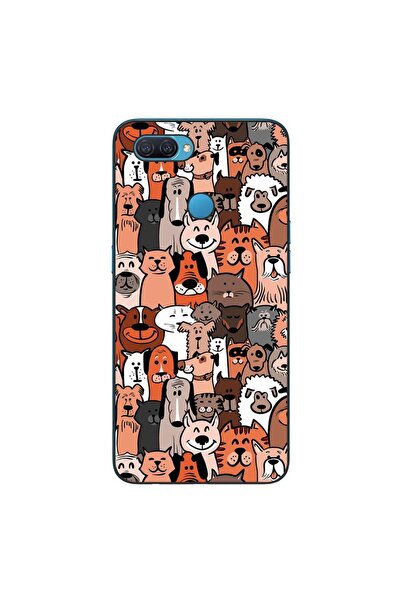 OEM Husa compatibila cu Oppo A12 Silicon Gel Tpu Model Caini si Pisici Pattern