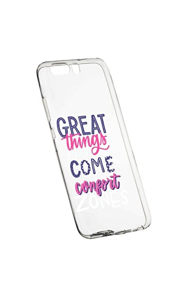 bestcase Husa de protectie cu mesaj Great Things, pentru Huawei Y6 2018, rezi...