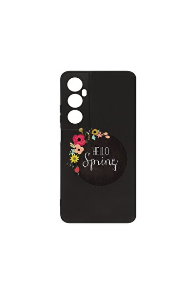 bestcase ¬Æ Husa Slim SIlicon 0.8MM, Compatibila Cu Realme C65, Hello Spring,...