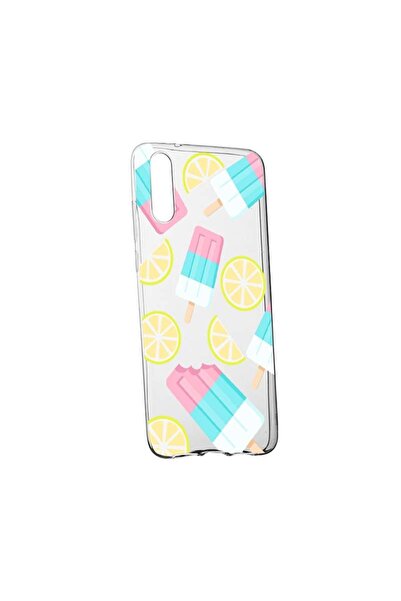 bestcase Θήκη σιλικόνης, Διαφανής, Λεπτή, Σχέδιο παγωτού, Huawei P20 Plus