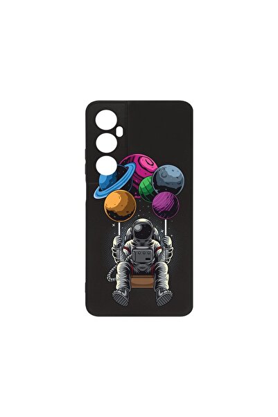 bestcase ¬Æ Husa Slim SIlicon 0.8MM, Compatibila Cu Realme C65, Astronaut, Pr...