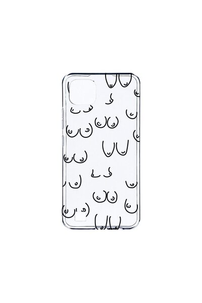 bestcase Διαφανής Θήκη Σιλικόνης 2MM, Συμβατή με Realme C20, Σχέδιο με σχέδιο...
