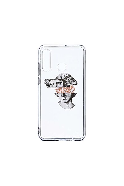 bestcase Διαφανής Θήκη Σιλικόνης 2MM, Συμβατή με Huawei P30 Lite, Άγαλμα Ντέι...