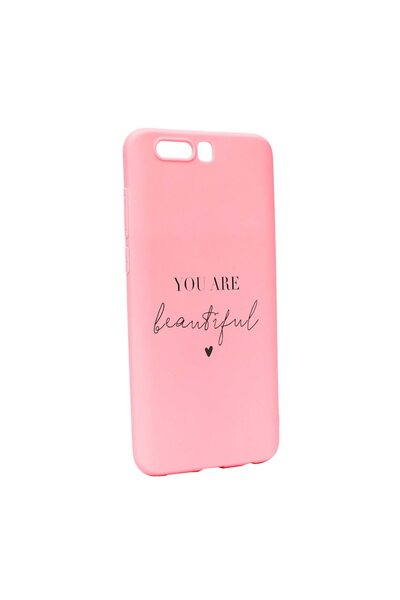 bestcase Husa de protectie cu mesaj You Are Beautiful, pentru Huawei Honor 9,...