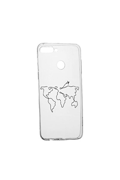 bestcase Husa Silicon Compatibila Cu Huawei Y6 Prime 2018, Travel, rezistenta...