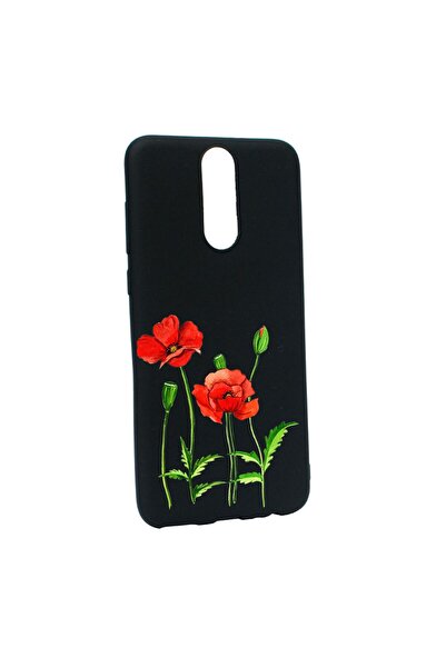 bestcase Husa Silicon Red Flower, compatibila cu Nokia 2.4, rezistenta la uzu...