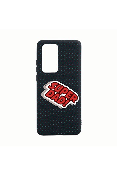 bestcase Husa Huawei P40, Super Dad, rezistenta la uzura, anti-alunecare, din...