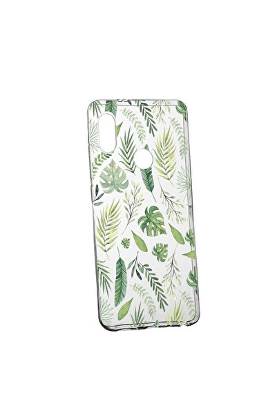 bestcase Husa Silicon, Transparent, Slim, Frunze, Huawei P20 Lite