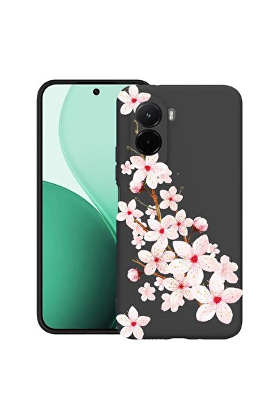 bestcase Υπέρλεπτη Θήκη TPU Συμβατή με Poco M7, με Σχέδιο Ανοιξιάτικων Λουλου...