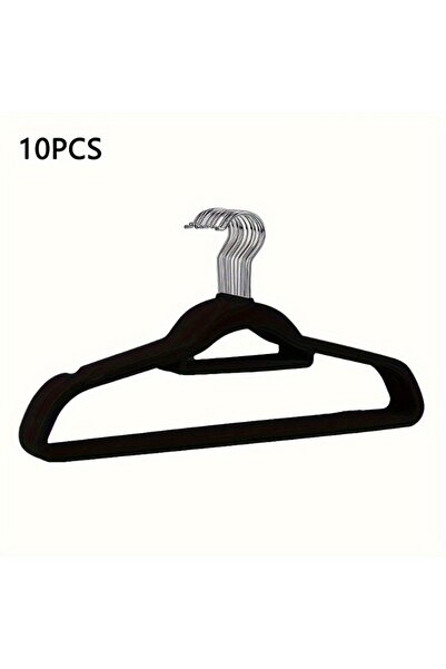 Choice Black Premium Velvet Hangers with 360° Rotatable Hooks, Non-Slip Heavy...