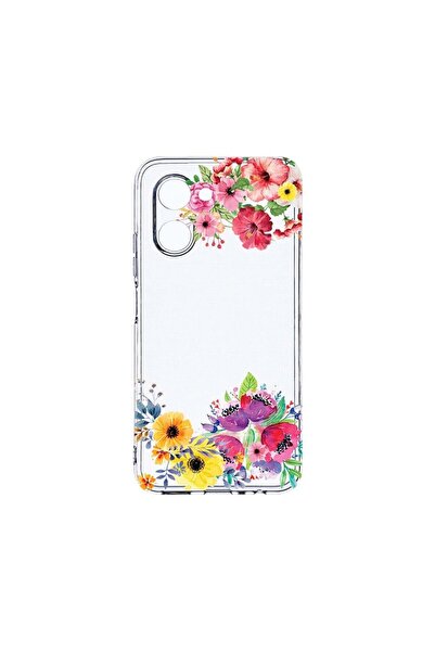 bestcase Husa BestCase¬Æ Clear Silicon 2MM, Compatibila Cu Realme C33, Flower...