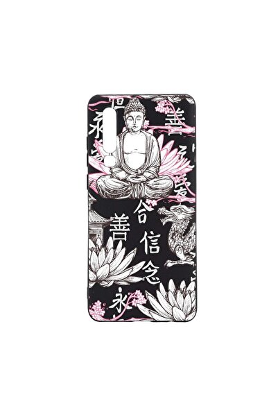 bestcase Husa Silicon Compatibila Cu Huawei P30, Buddha, rezistenta la uzura,...