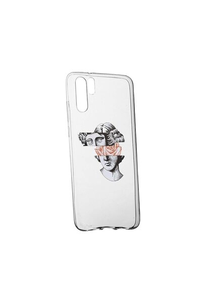 bestcase Husa de protectie Statue - Rose, pentru Huawei P30 Pro, rezistenta l...