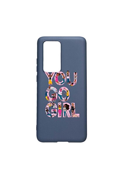 bestcase Калъф за Huawei P40, Girl Power, Устойчив на износване, Противоплъзг...