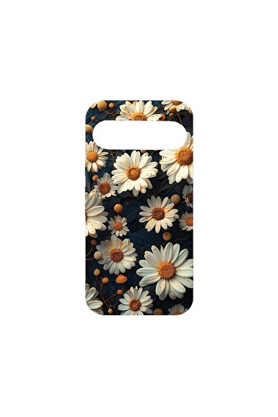bestcase Husa pentru Google Pixel 9, BestCase¬Æ Slim SIlicon 0.8MM, 3D Daisy,...