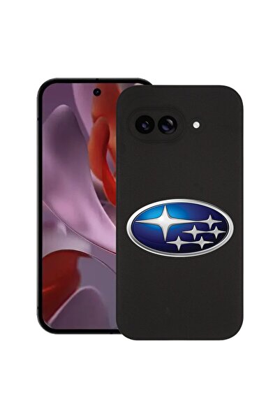 bestcase Калъф за Google Pixel 9a, Subaru, тънък силиконов 0.8 мм, удароустой...