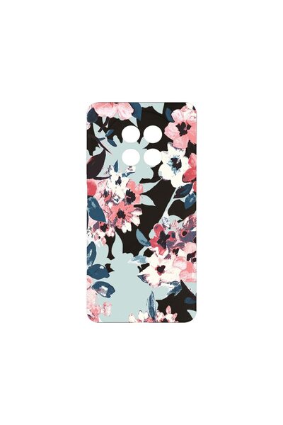 bestcase ¬Æ Husa Slim SIlicon 0.8MM, Compatibila Cu Realme 12 5G, Flowers Pat...
