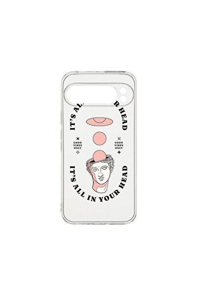 bestcase Husă transparentă din silicon de 2MM, compatibilă cu Google Pixel 9 ...