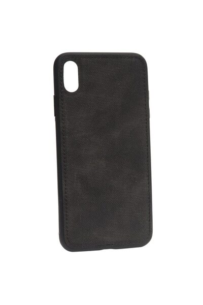 bestcase Husa de protectie pentru Huawei Y6 2019, Denim Jeans Black, anti-alu...