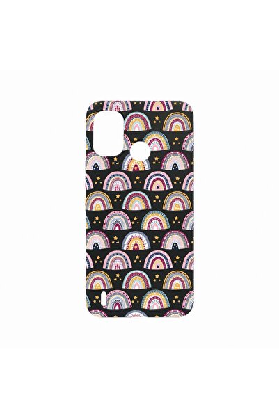 bestcase Husa BestCase¬Æ, Compatibila Cu Nokia C31, Rainbow Hand Drawn, Rezis...