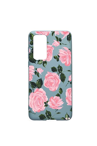 bestcase Husa Huawei P40, Rose, Pastel Colors, rezistenta la uzura, anti-alun...