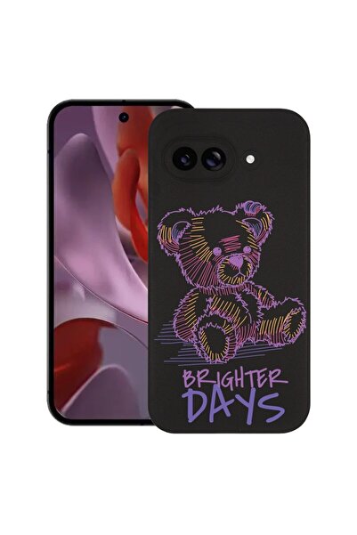 bestcase Husă pentru Google Pixel 9a, Ursuleț de pluș Zile mai luminoase, Sil...