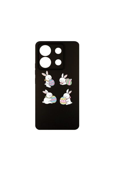 bestcase Husa BestCase® Silicon Premium, Compatibilă cu Poco X6 5G, Iepure de...