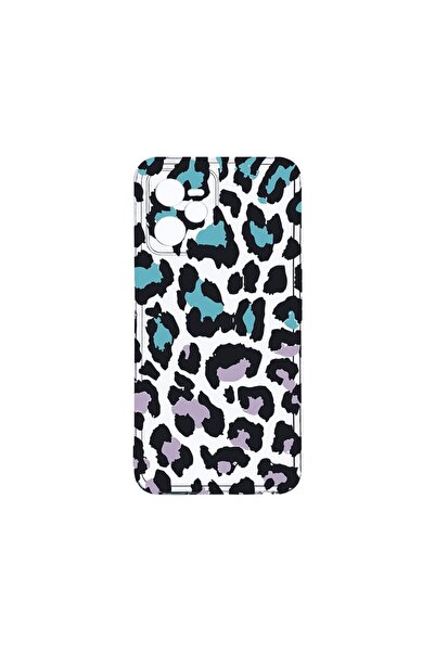 bestcase Διαφανής Θήκη Σιλικόνης 2MM, Συμβατή με Realme C35, Με σχέδιο λεοπάρ...