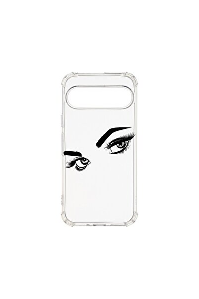 bestcase Husă Antișoc 1.5MM, Compatibilă cu Google Pixel 9 Pro, Ochi de femei...