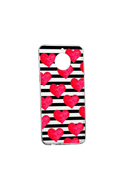 bestcase Silicone Case Compatible with Nokia C30, Hearts, wear-resistant, TR 102