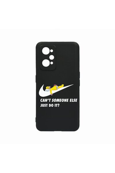 bestcase Θήκη Σιλικόνης, Συμβατή με Realme GT Neo 3T, Simpson Just Do It, Ανθ...