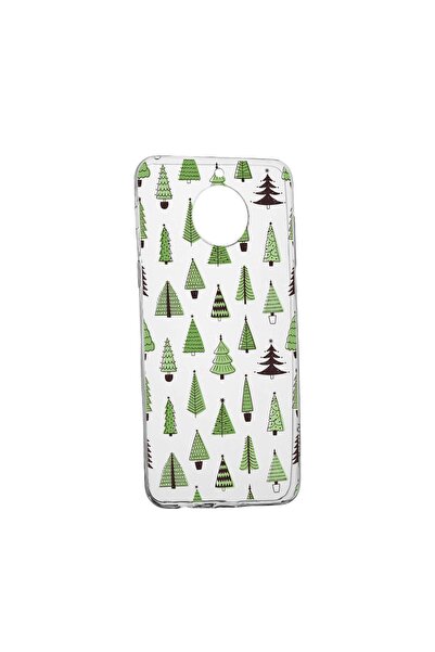 bestcase Husa Silicon Compatibila Cu Nokia C30, Christmas Tree Shapes, rezist...