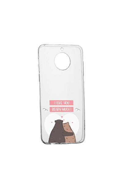 bestcase Husa Silicon Compatibila Cu Nokia C30, I Love U Beary Much!, reziste...