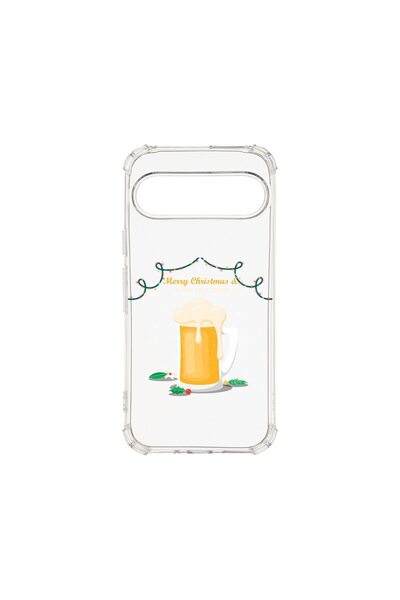 bestcase Husa Antișoc 1.5MM, Compatibilă cu Google Pixel 9 Pro, Happy New Bee...